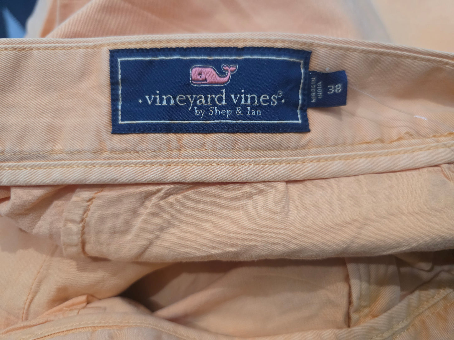 Bermuda Classic Fit Vineyard Vines Talla 38 Naranja (NUEVO)
