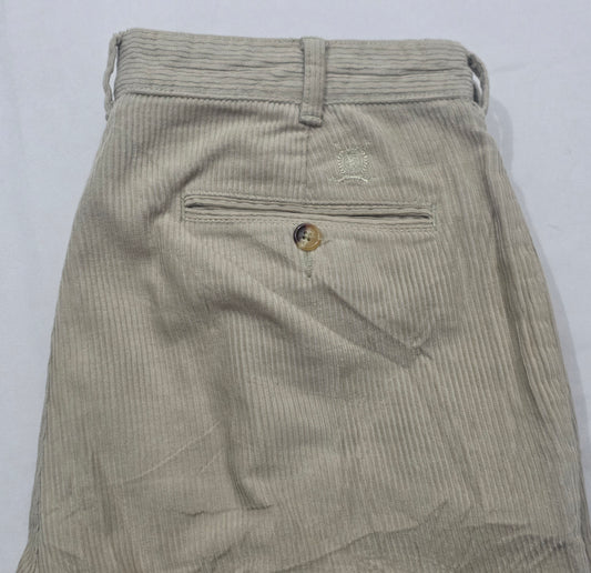 Pantalon Recto Pana Golf Tommy Hilfiger 34x32 Cafe Claro
