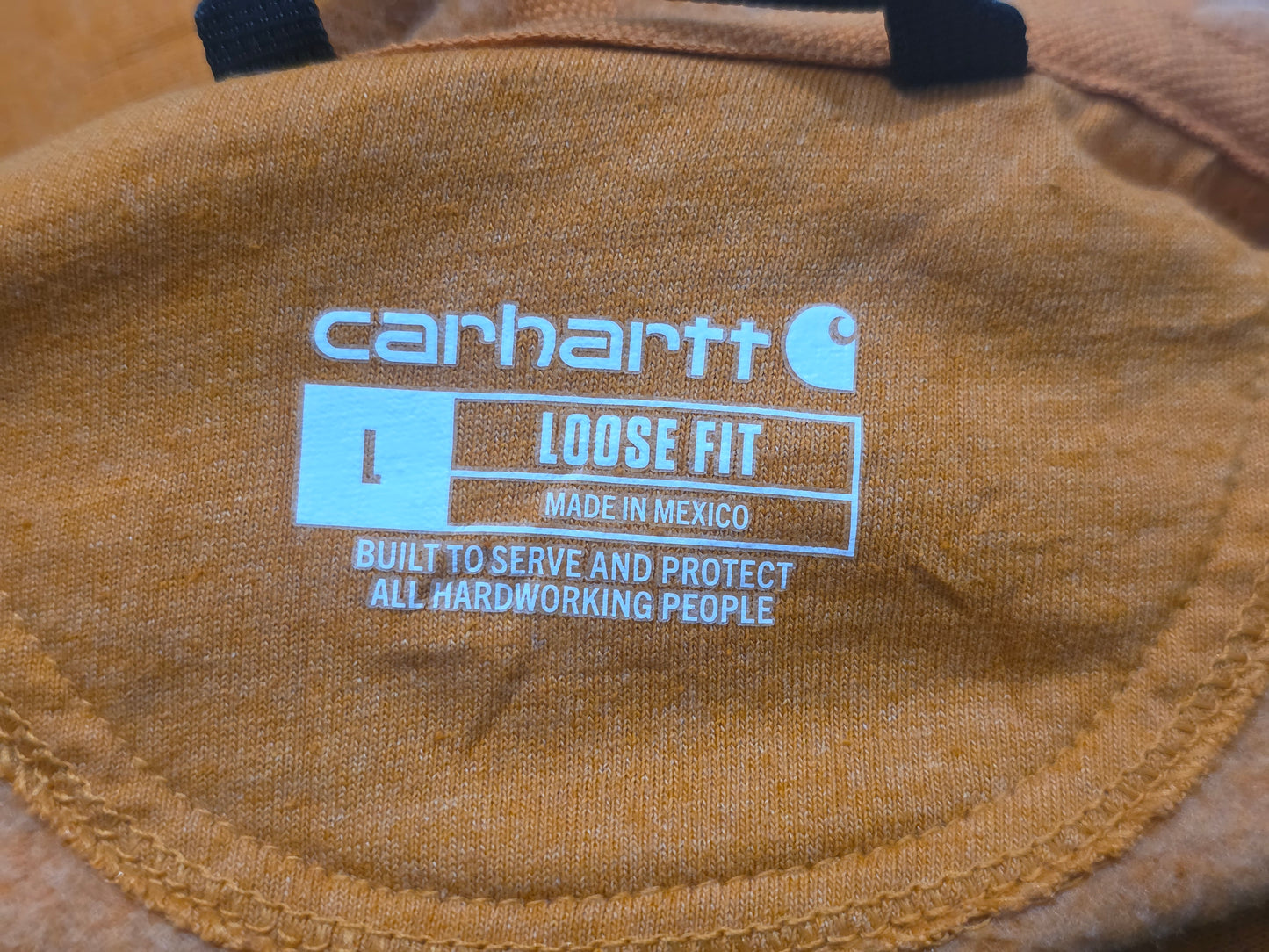 Sudadera Loose Fit Carhartt Grande L Naranja