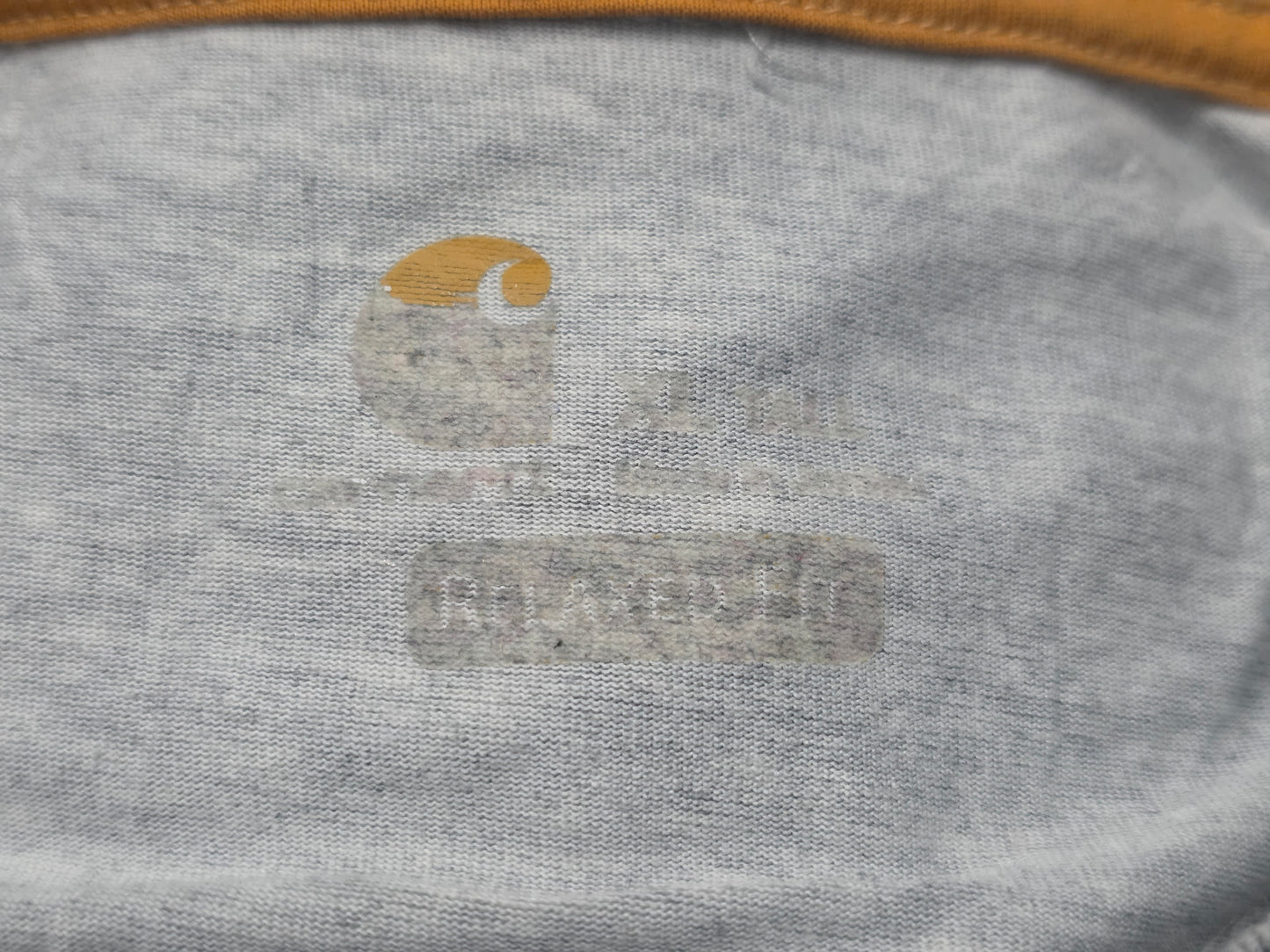Playera Relaxed Fit Carhartt Xgrande Xl Gris