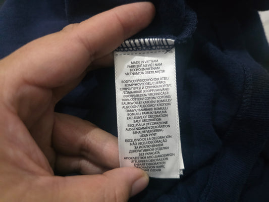 Sueter Ralph Lauren Xgrande Xl Azul Marino Pony Azul Claro