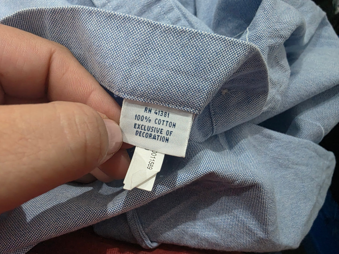 Camisa Ralph Lauren Mediana M Azul Pony Colores