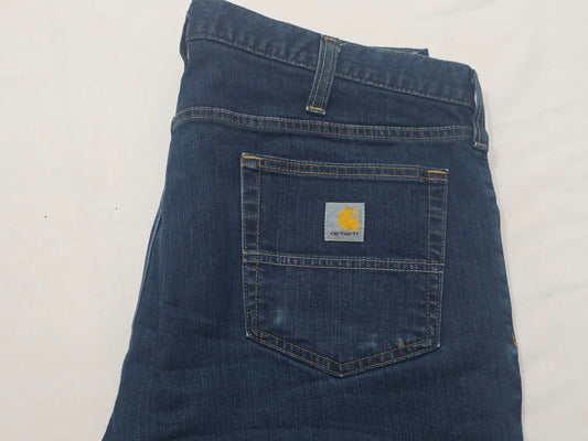 Pantalon Recto Carhartt Straight Fit 38x30 Azul