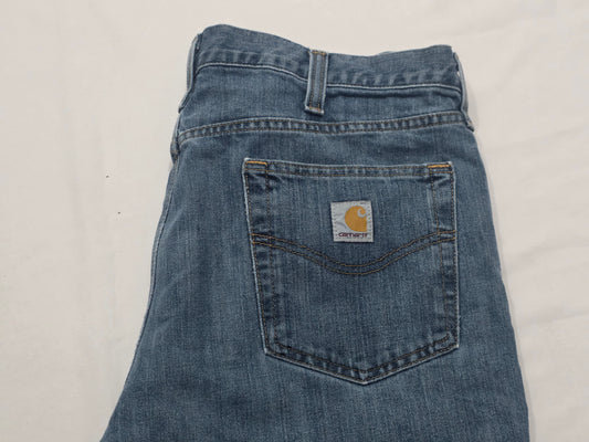 Pantalon Relaxed Fit Carhartt 38x34 Azul