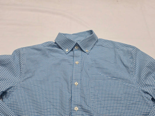 Camisa Classic Fit Vineyard Vines Performance Chico S Azul