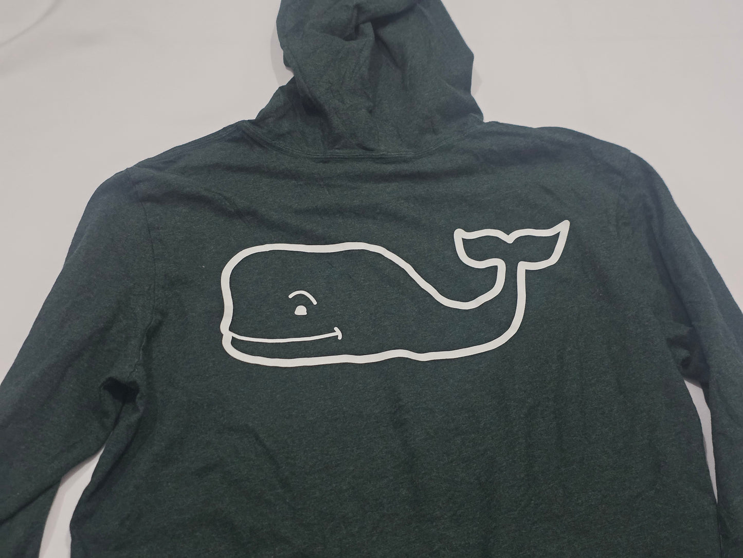 Playera Con Gorro Vineyard Vines Medianam Verde Manga Larga