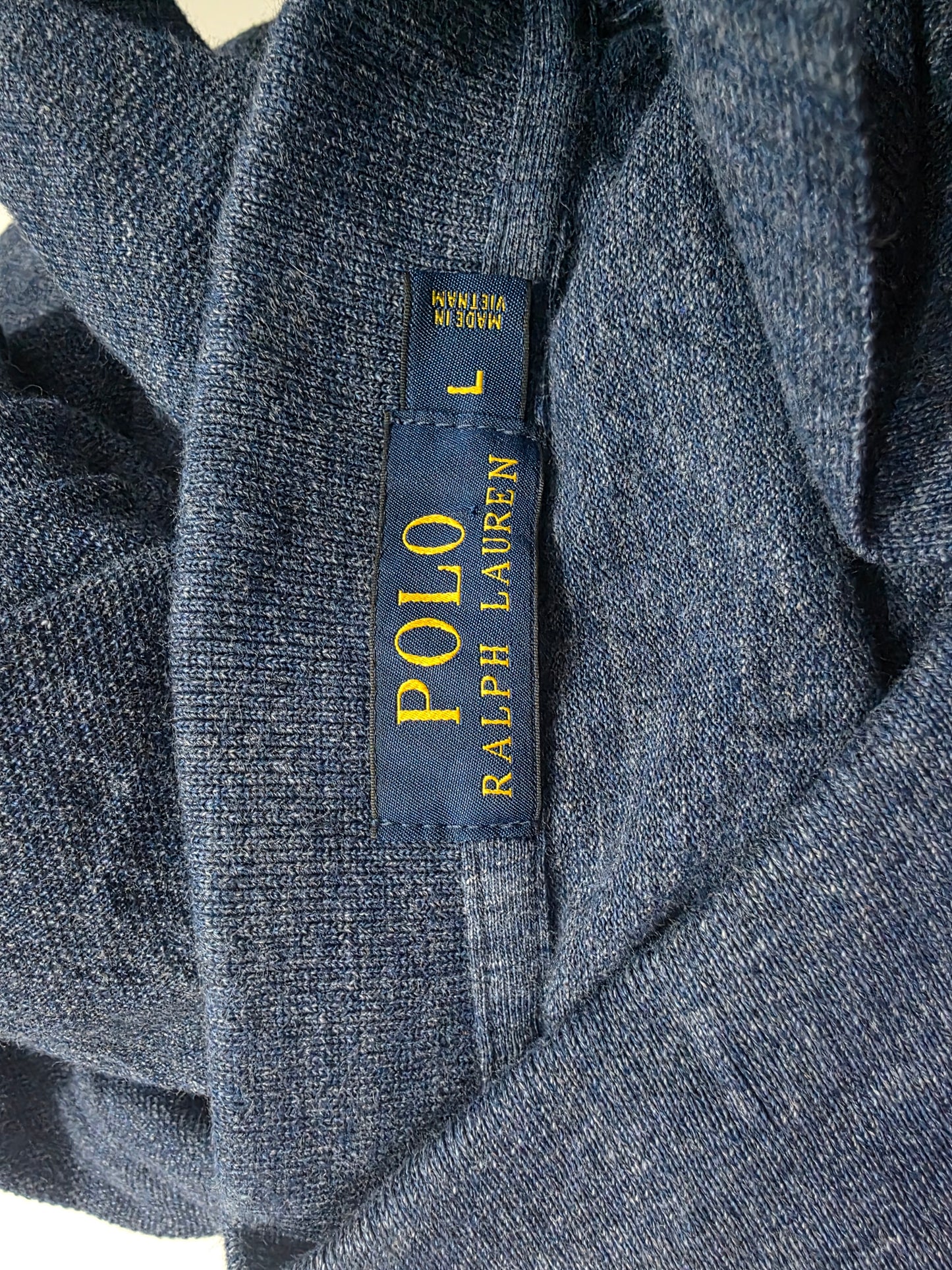 Playera Poo Ralph Lauren Grande L Azul Pony Rojo