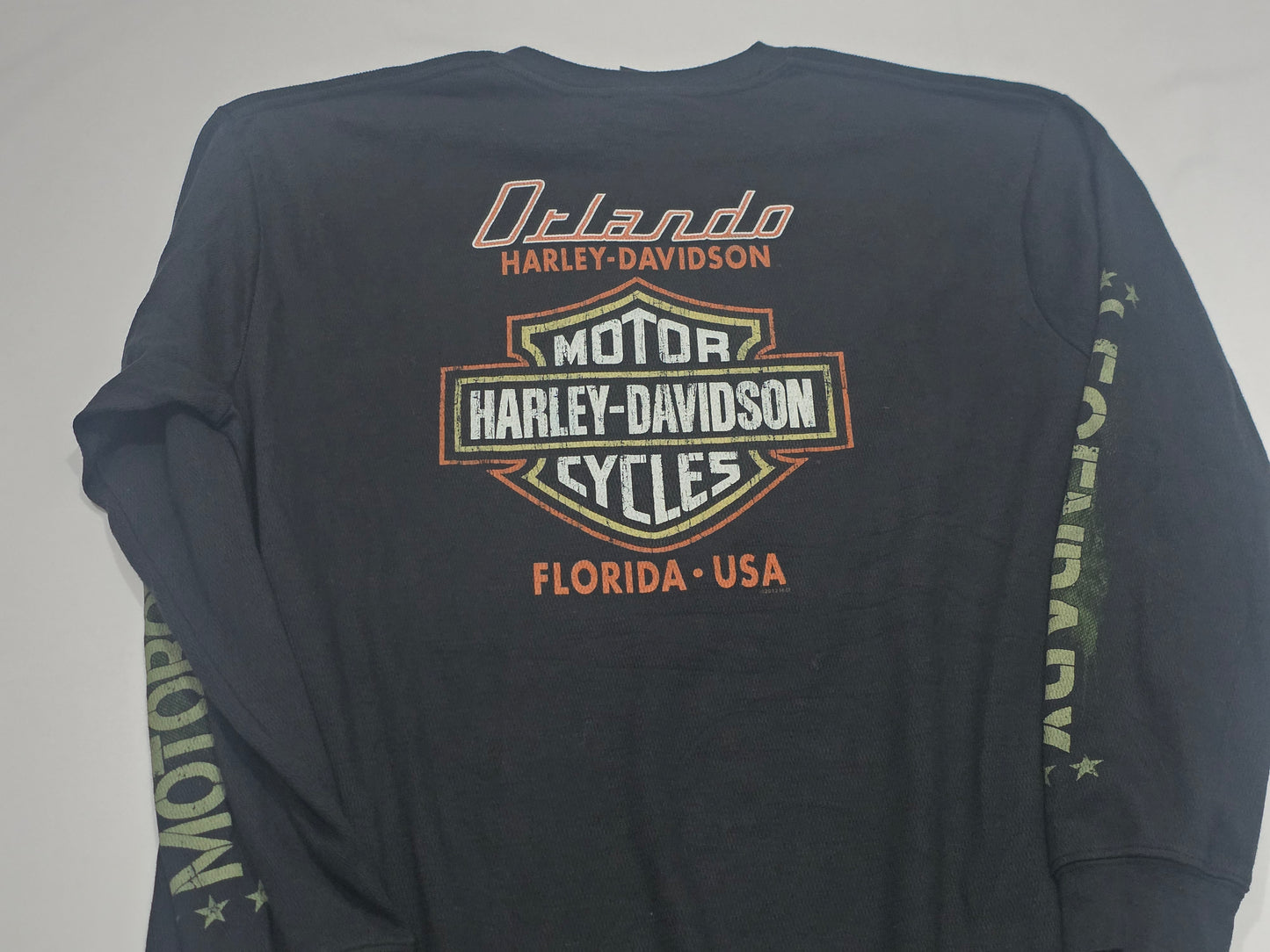 Playera Harley Davidson Xgrande Xl Negro Florida