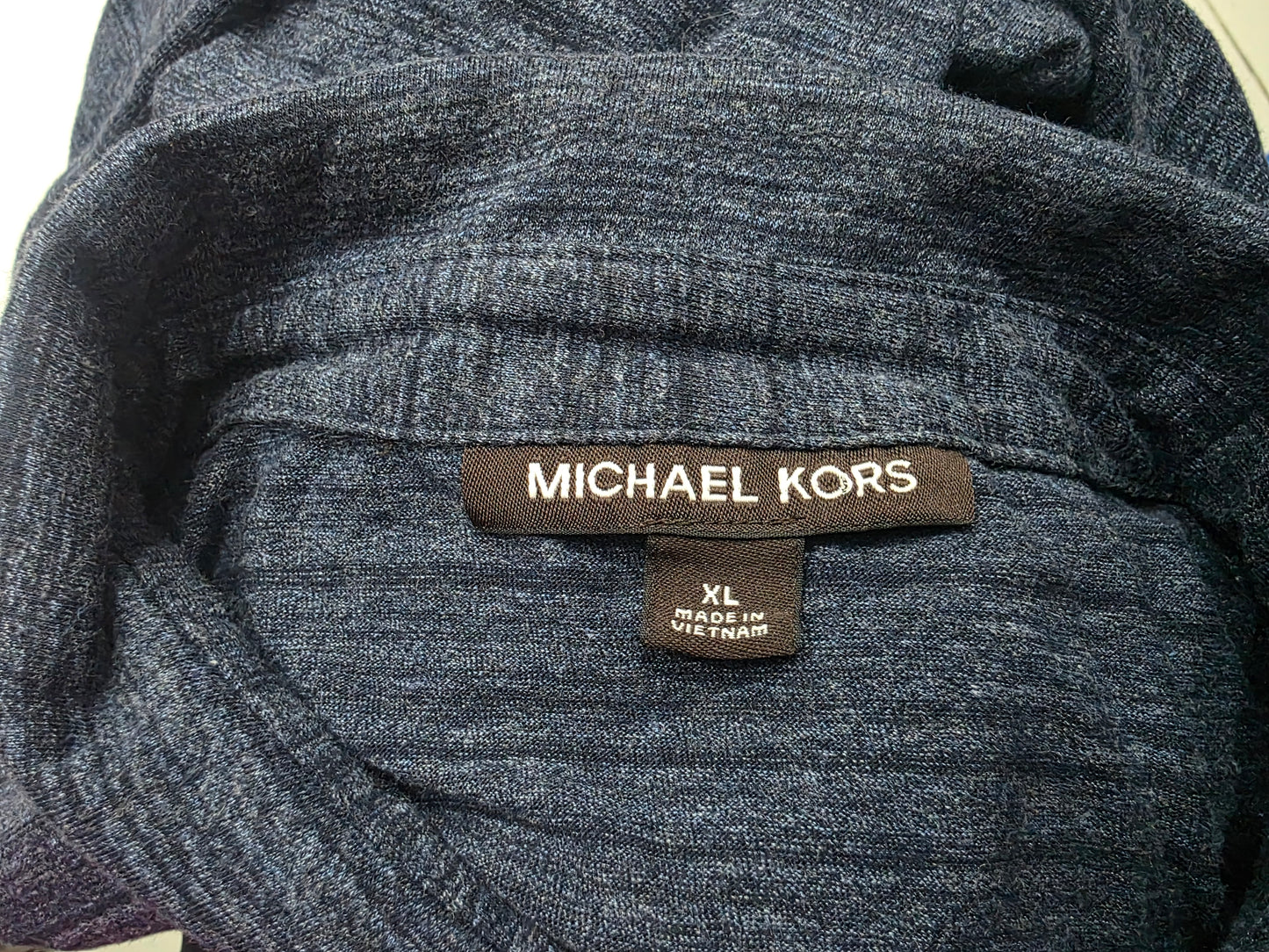 Playera Polo Michael Kors Xgrande Xl Azul