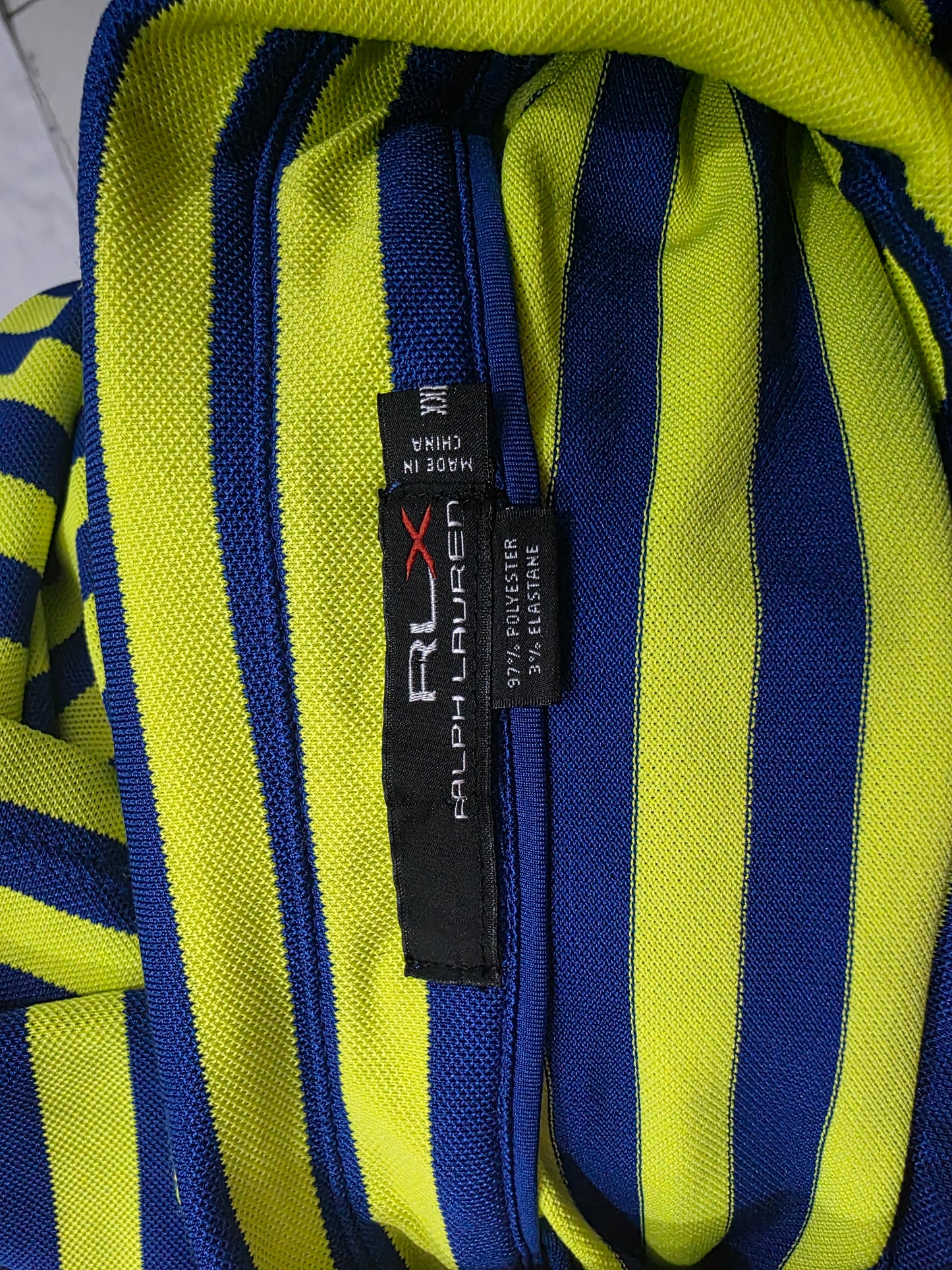 Playera Polo Ralph Laurenx 2xl Amarillo Y Azul