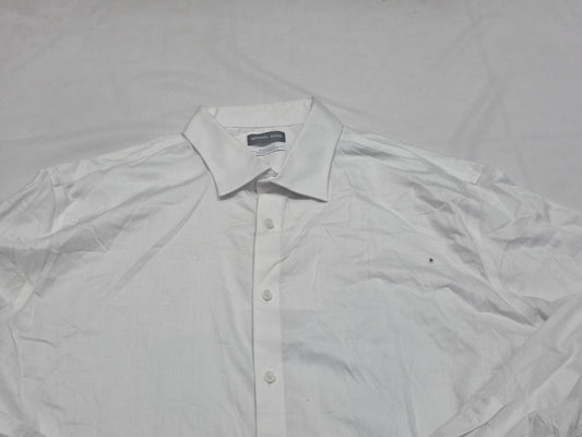 Camisa Regular Fit Michael Kors 2xl Blanca