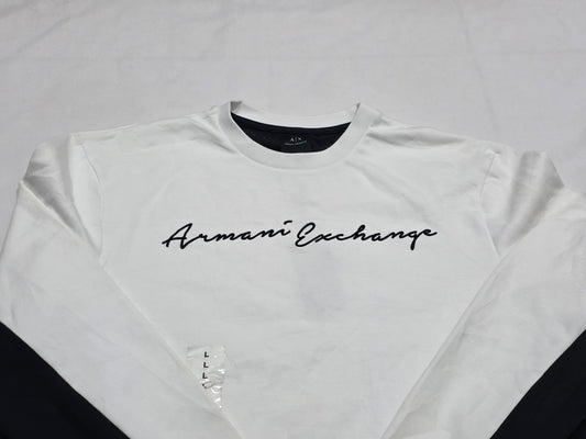 Sudadera Armani Exchange Grande L Blanco