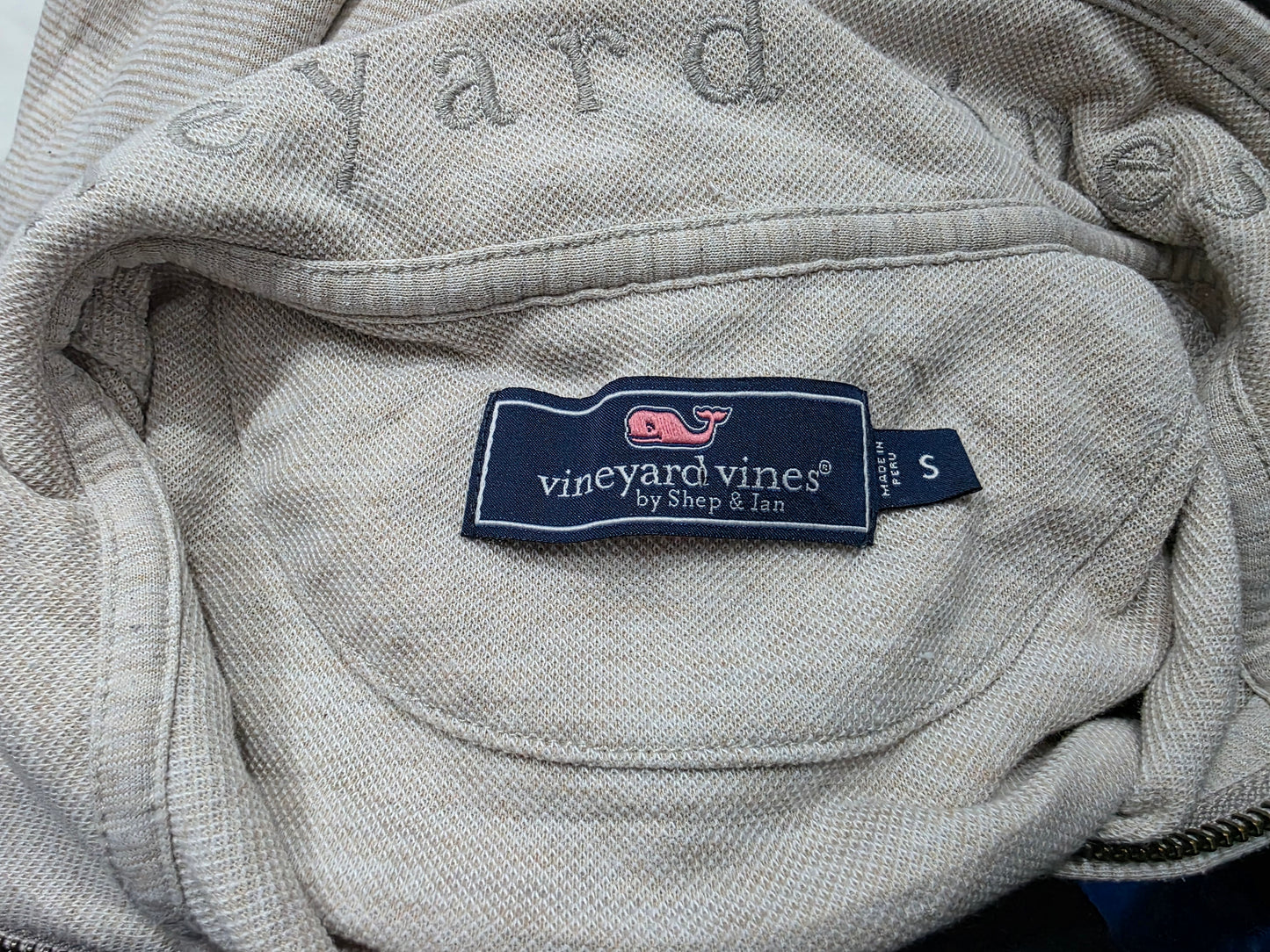 Sueter Vineyard Vines Chico S Cafa Claro (Usado)