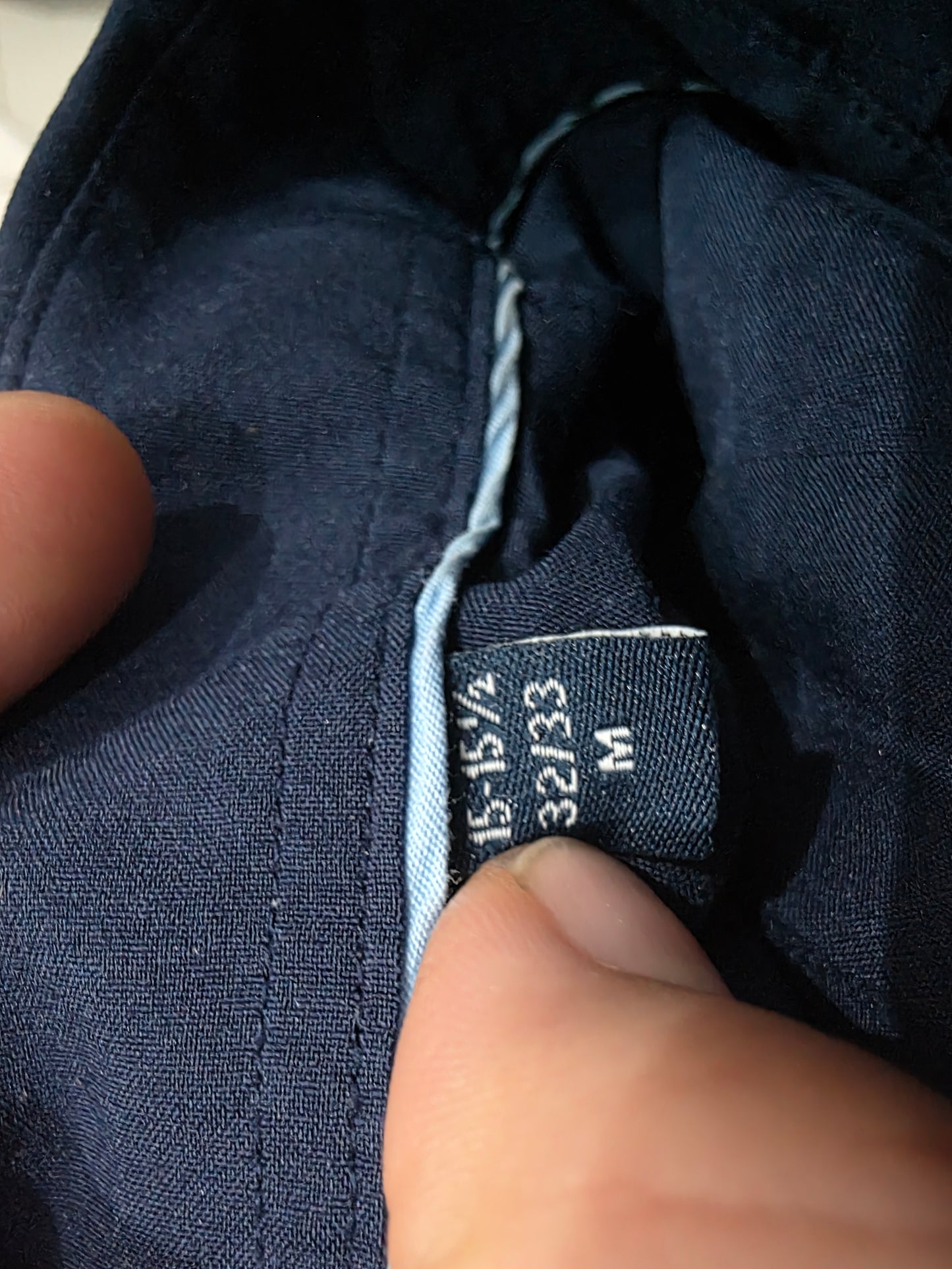 Camisa Nautica Mediana M Azul (Usado)
