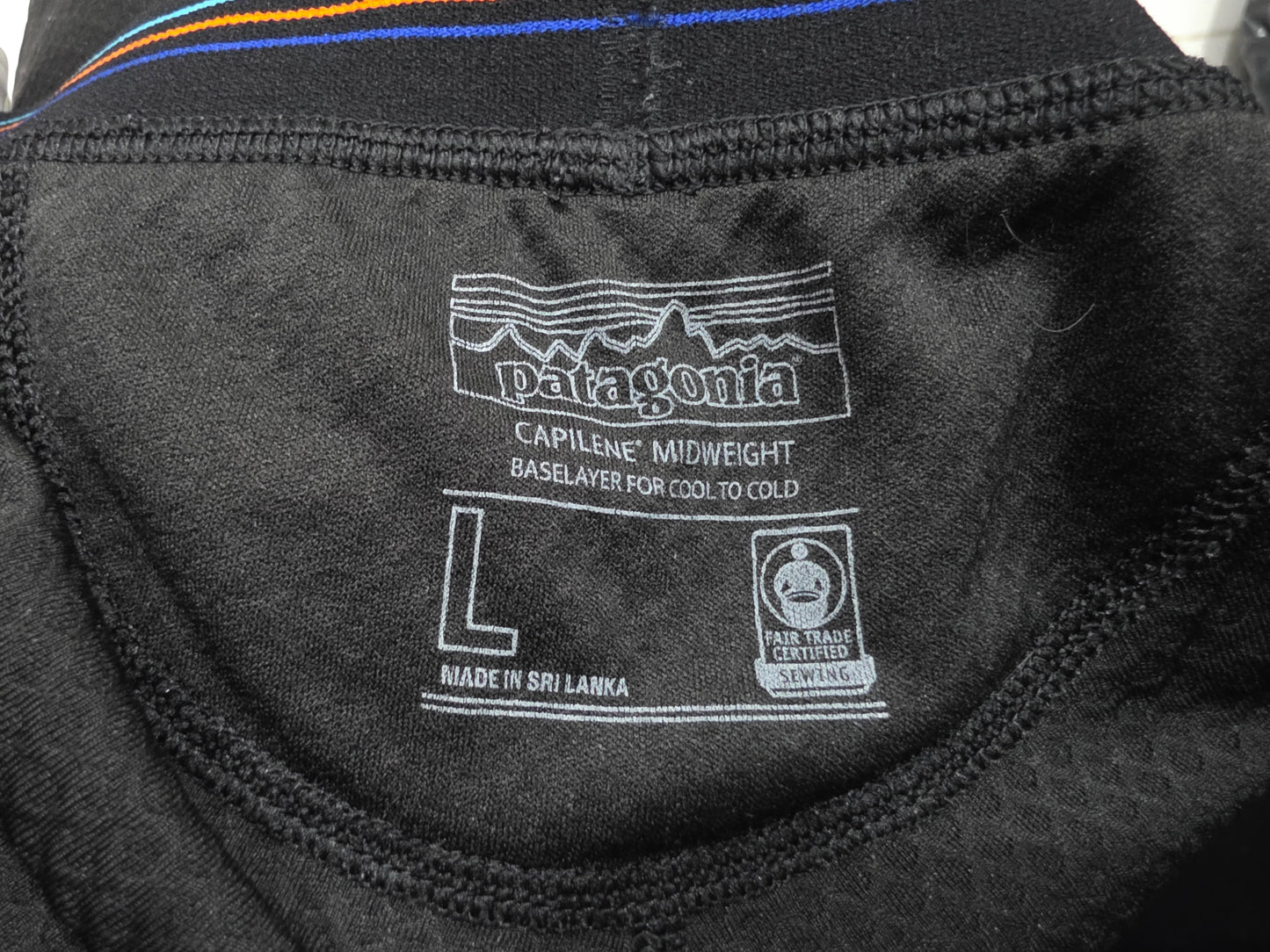 Pantalon Primera Capa Patagonia Capilene Midweight Grande L (Usado)
