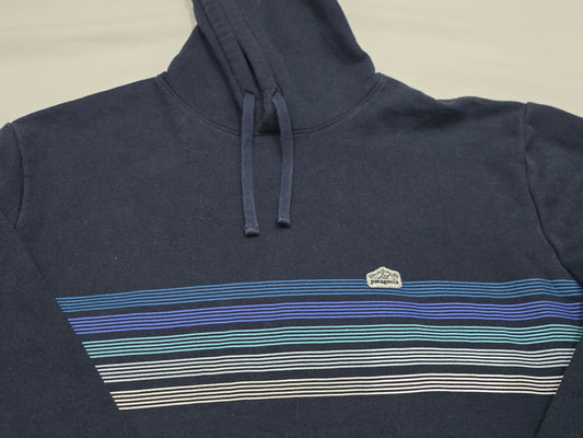 Sudadera Patagonia 2xl Azul Con Gorro (Usado)