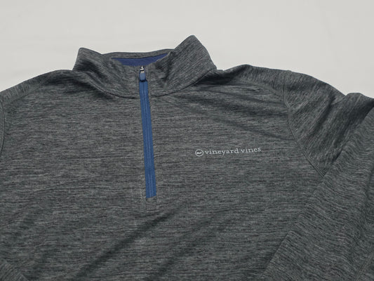 Playera Con Cierre Vineyard Vines Xgrande Xl Performance Gri (Usado)