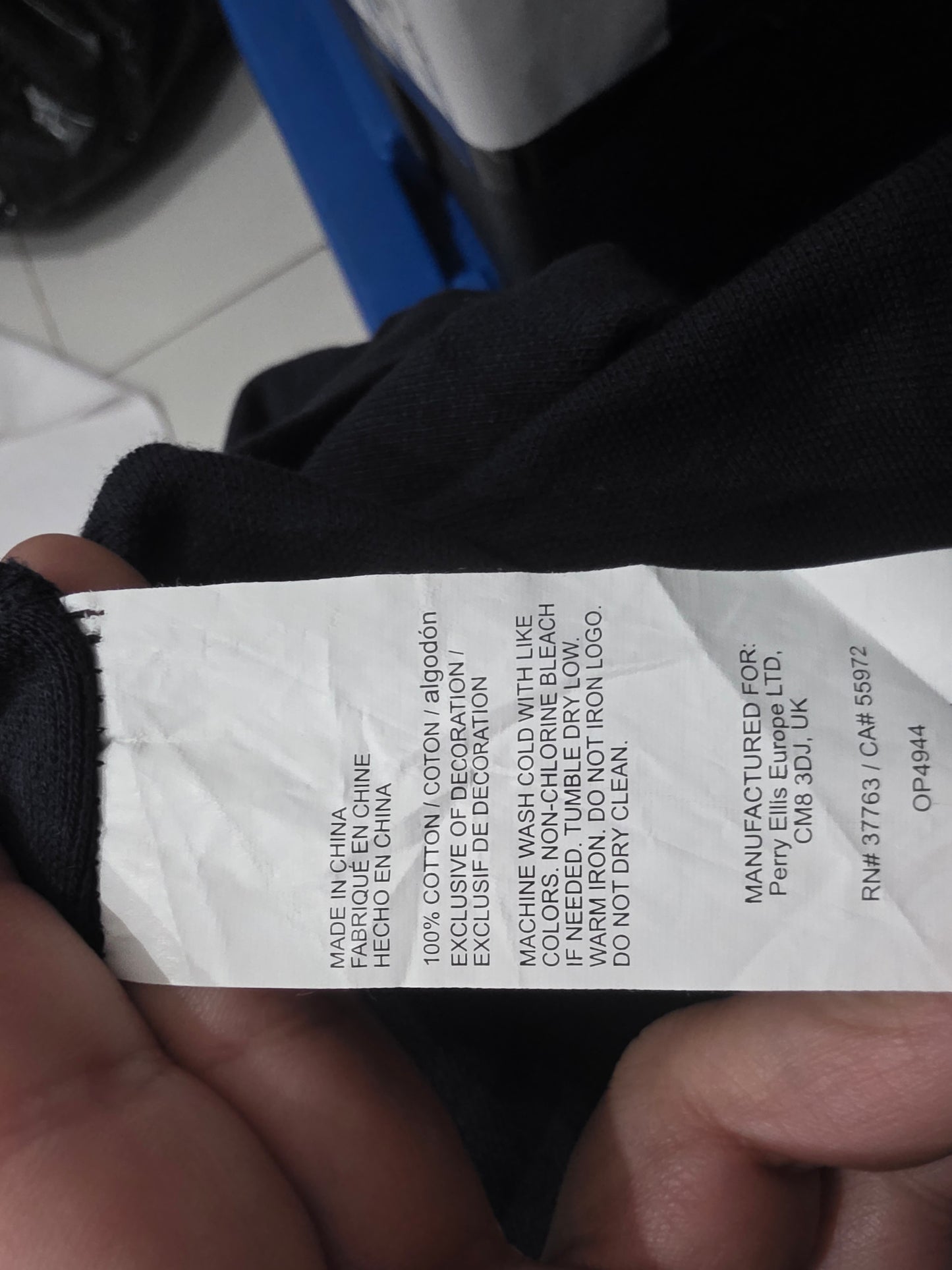 Playera Polo Penguin 2xl Azul Marino (Usado)