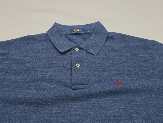 Playera Polo Ralph Lauren Grande L Azul Pony Vino (Usado)