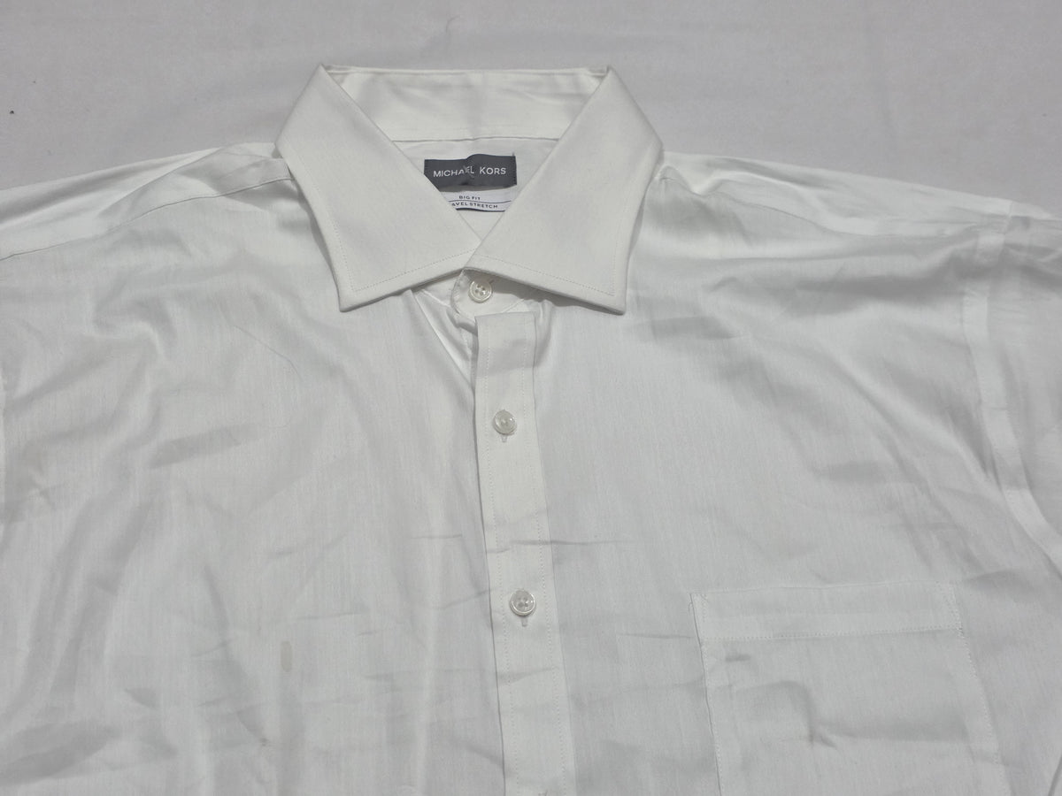 Camisa Michael Kors Xgrande Xl Blanca (Usado)