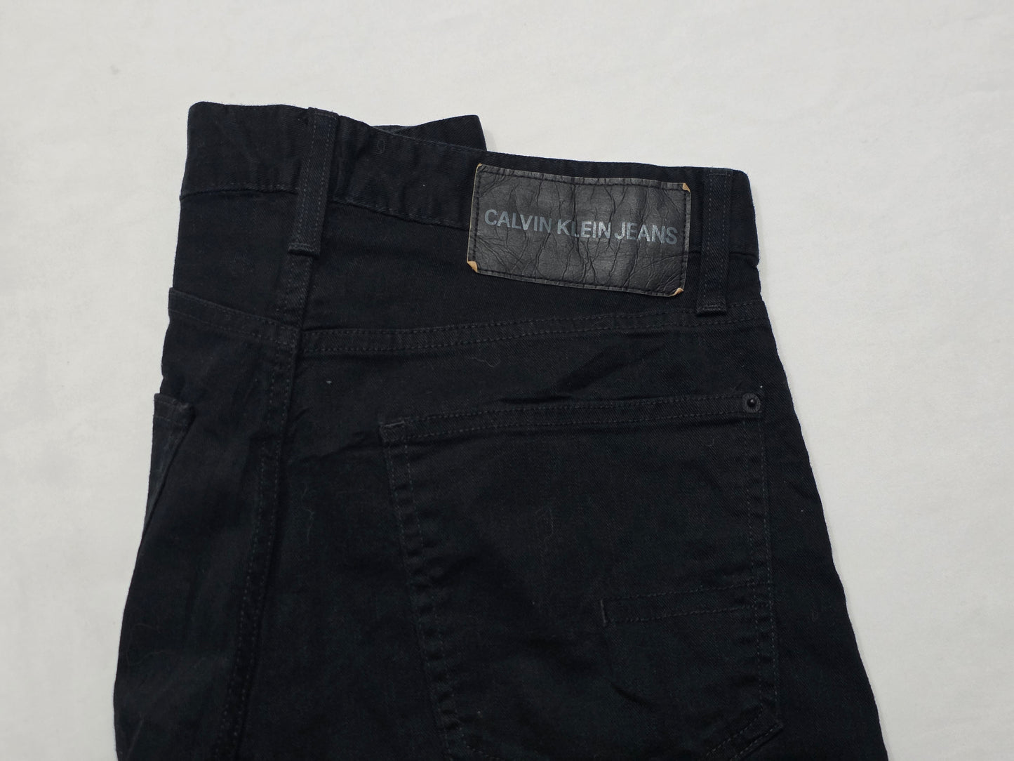 Pantalon Recto Calvin Klein 32x30 Negro