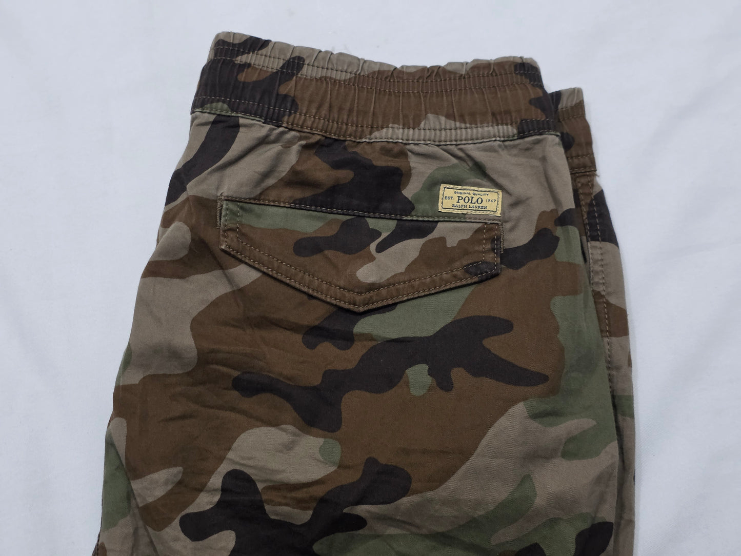 Pantalon Jogger Ralph Lauren Mediano M Camuflaje Verde