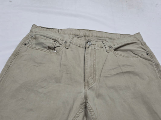 Pantalon Recto Levis 559 36x32 Beige Oscuro