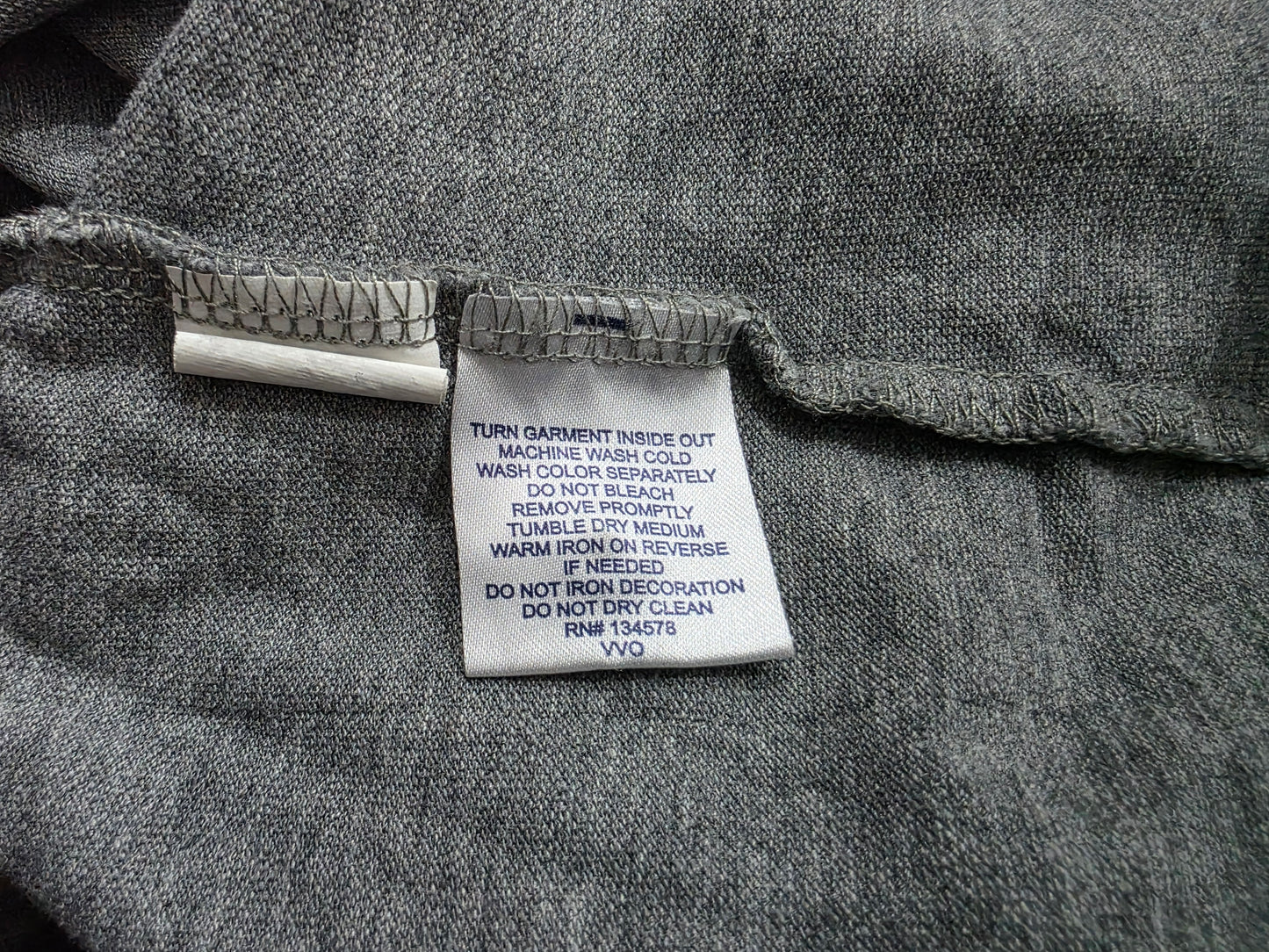 Playera Manga Larga Polo Vineyard Vines Mediana M Gris