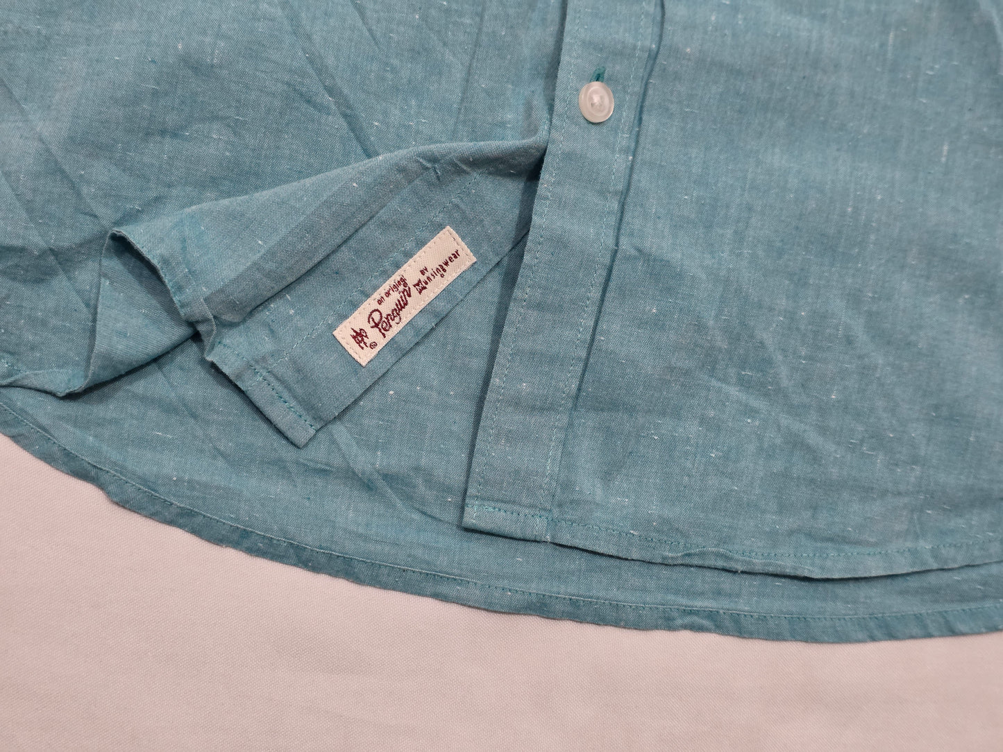 Camisa Manga Corta Penguin Grande L Azul
