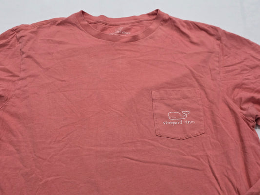 Playera Manga Larga Vineyard Vines Grande L Coral