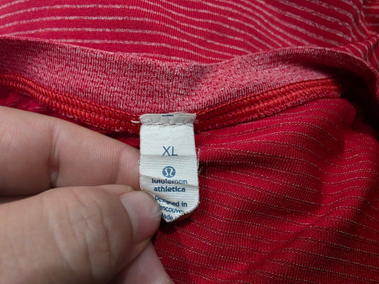 Playera Deportiva Lululemon Xgrande Xl Coral Oscuro