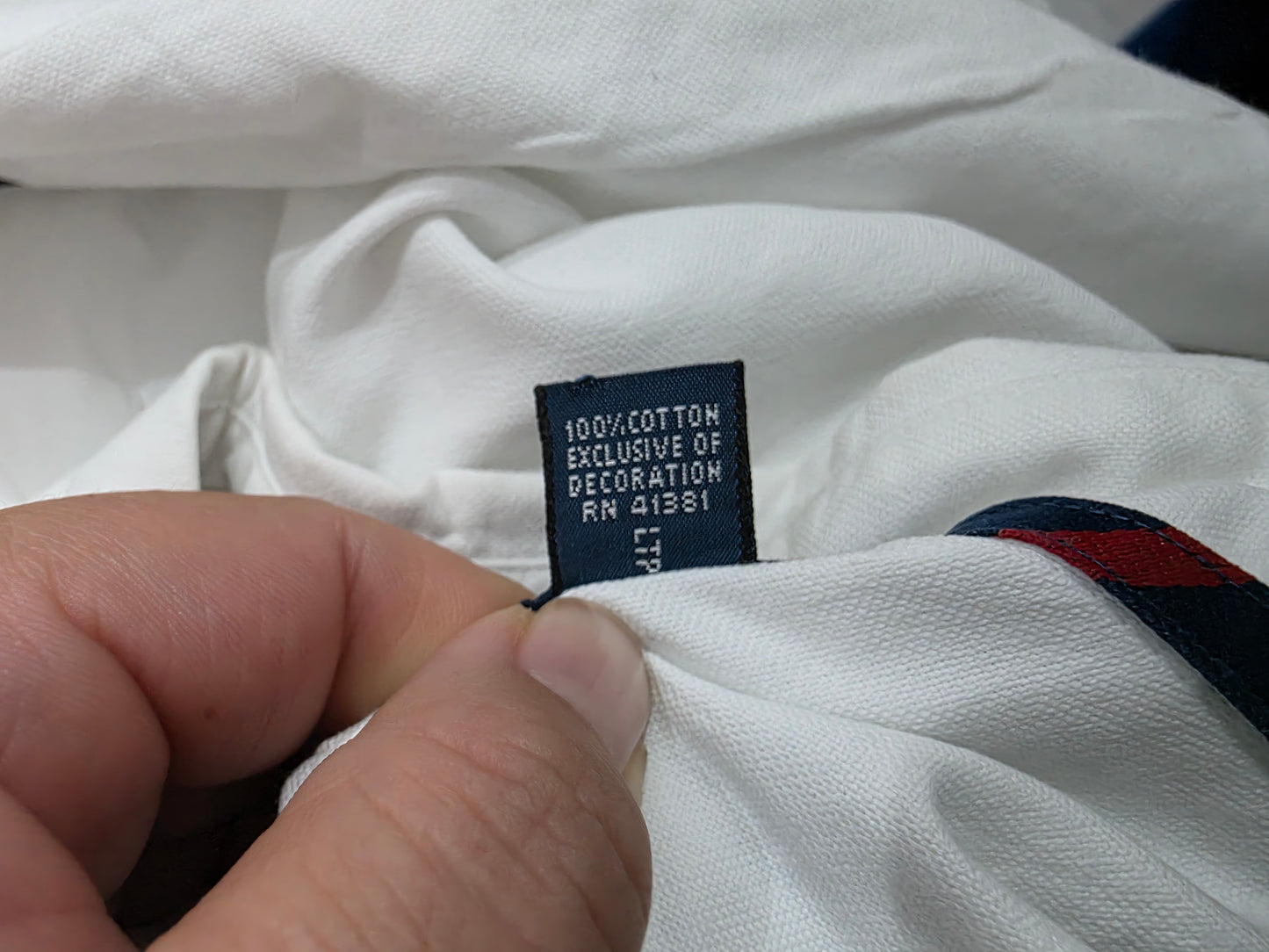 Camisa Ralph Lauren Xgrande Xl Classic Fit Blanca Pony Color