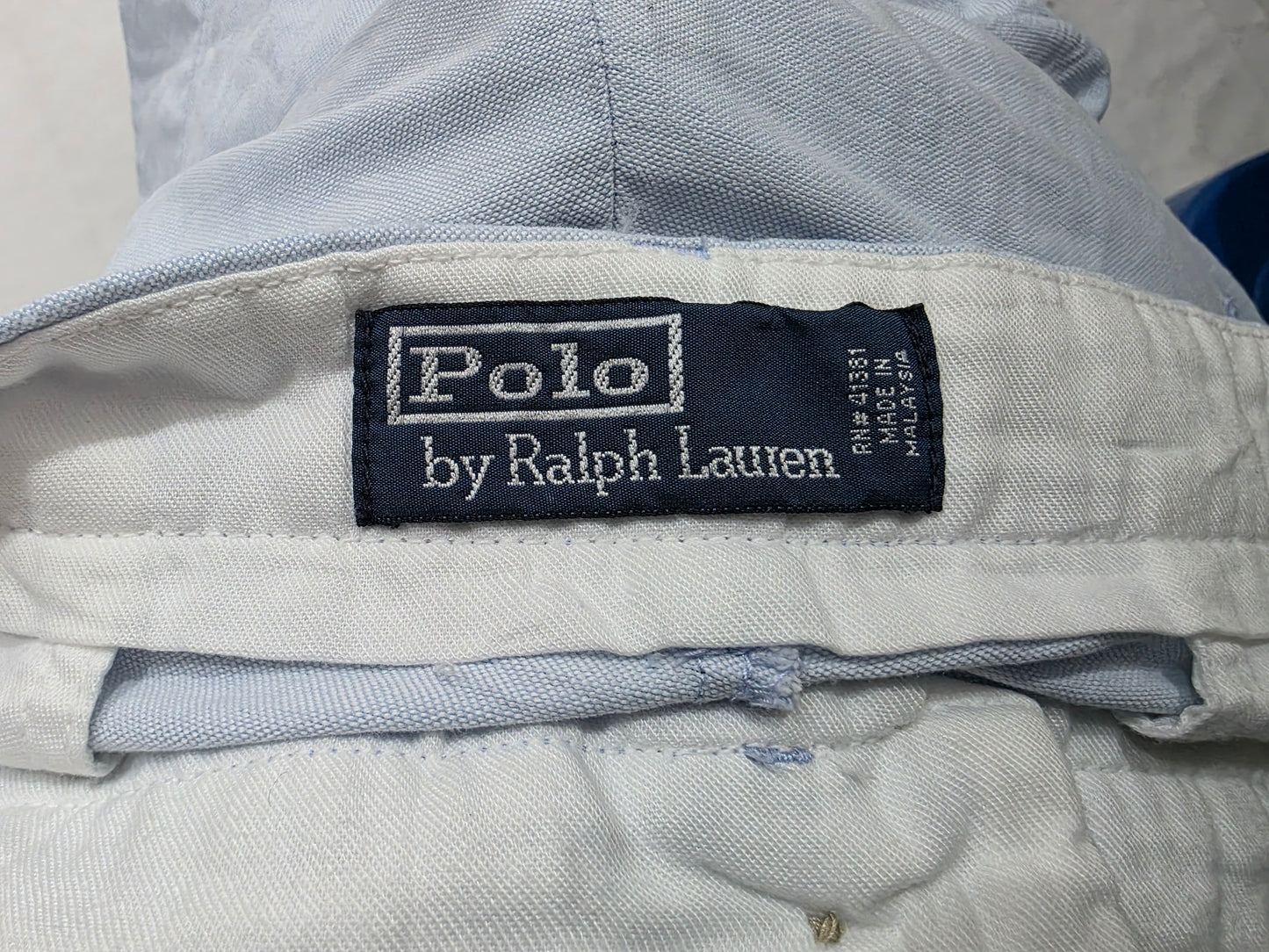 Bermuda Ralph Lauren Talla 40 Azul Claro
