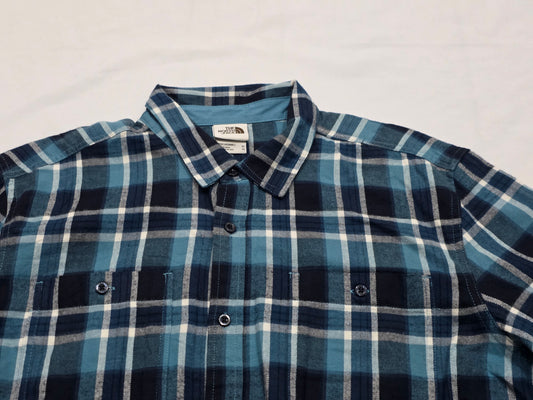 Camisa Ralph Lauren Xgrande Xl Azul Cuadro Franela