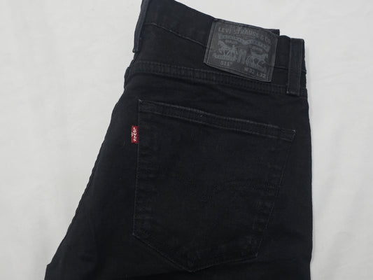 Pantalon Slimfit Levis 511 32x32 Negro (Usado)