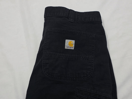Pantalon Relaxed Fit Carhartt 33x30 Negro (Usado)