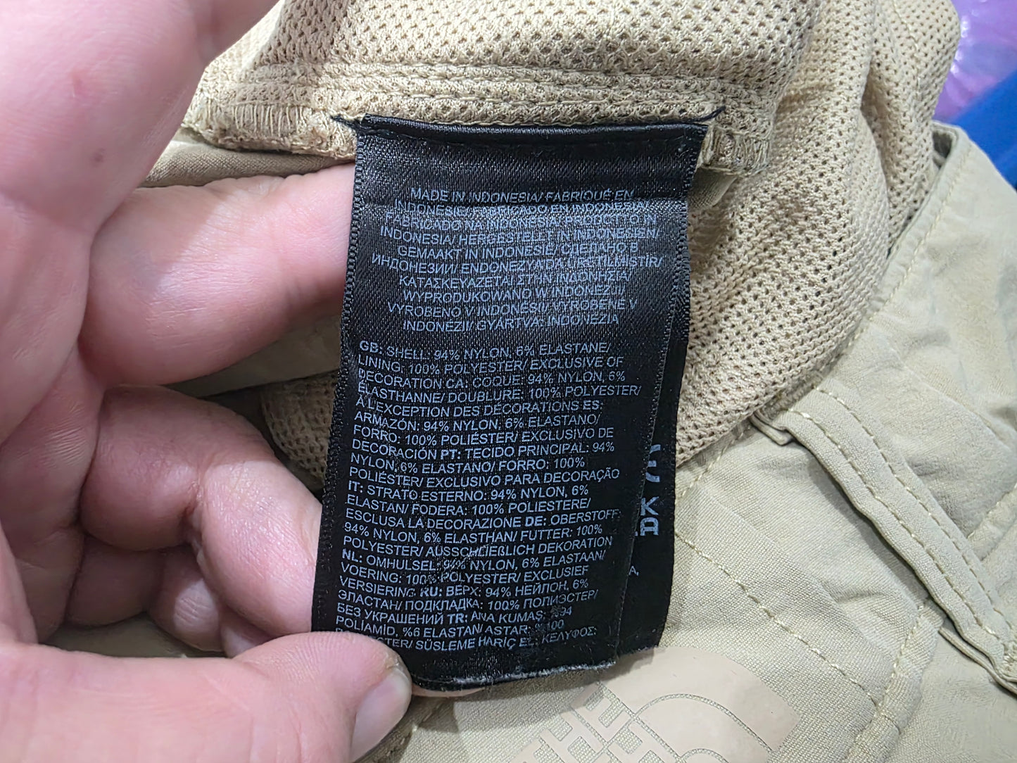 Pantalon The North Face Talla 34 Cafe (Usado)