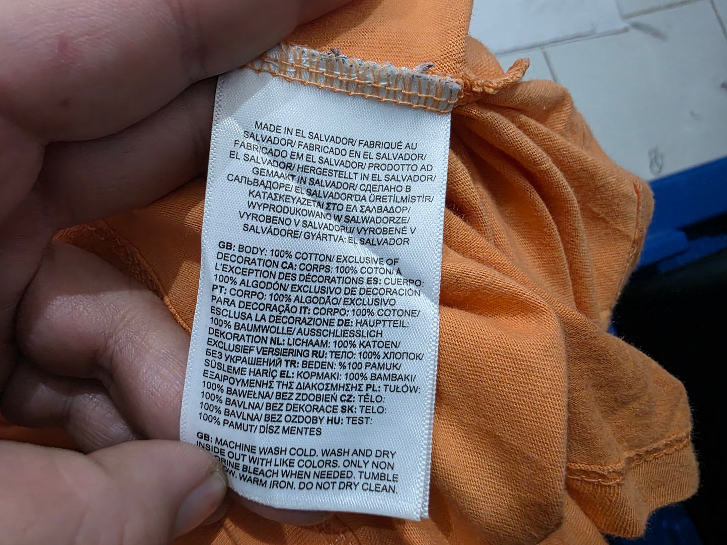 Playera The North Face Mediana M Naranja (Usado)