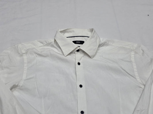 Camisa Hugo Boss Grande L Blanco (Usado)