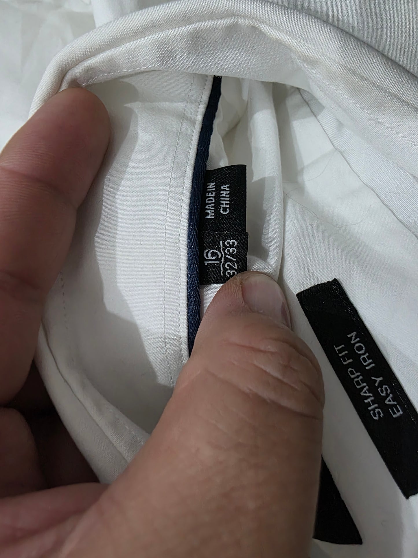 Camisa Hugo Boss Grande L Blanco (Usado)