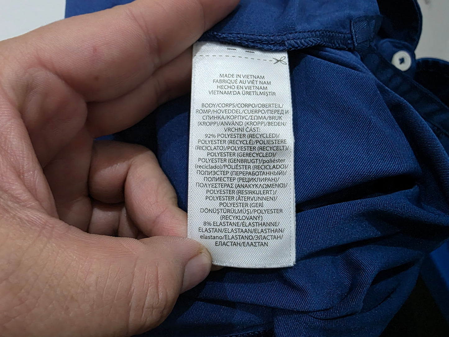 Playera Polo Ralph Lauren X Xgrande Xl Azul (Usado)