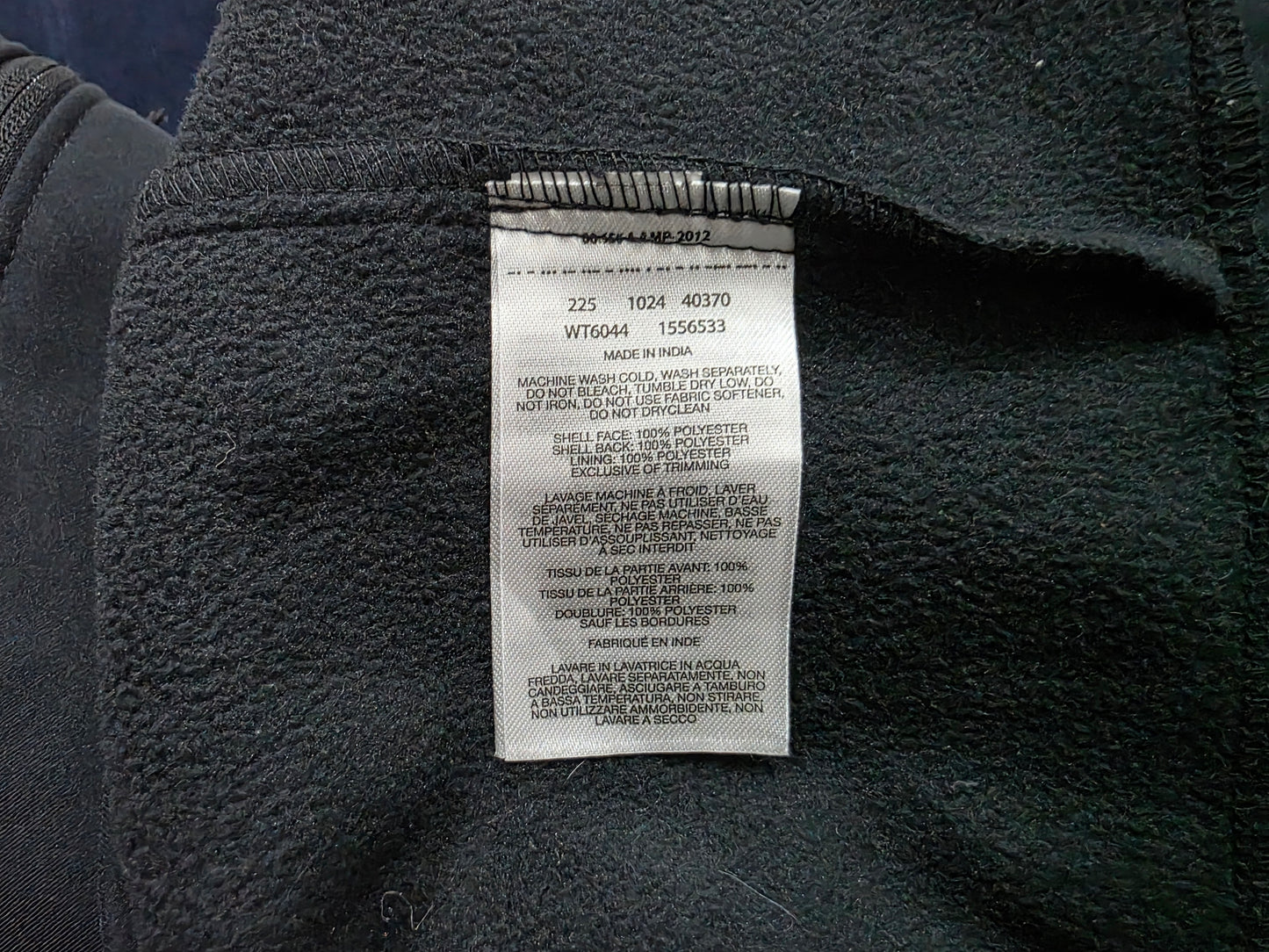 Chamarra Columbia Xgrande Xl Alto Negro (Usado)