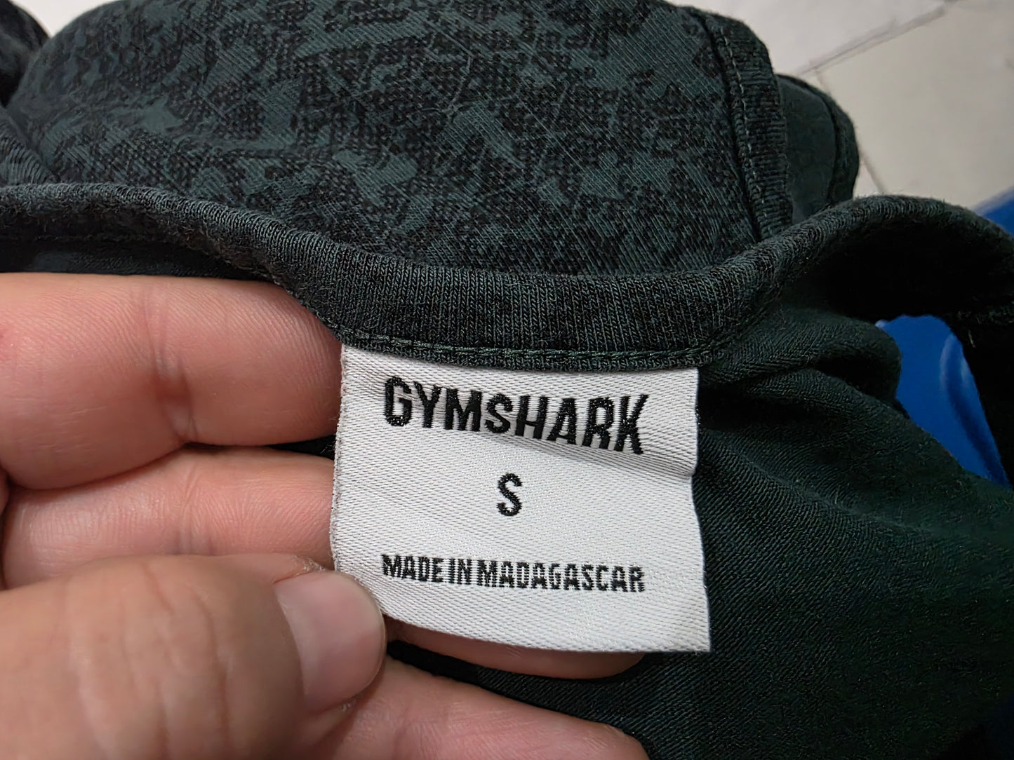 Playera Gymshark Chico S Verde (Usado)