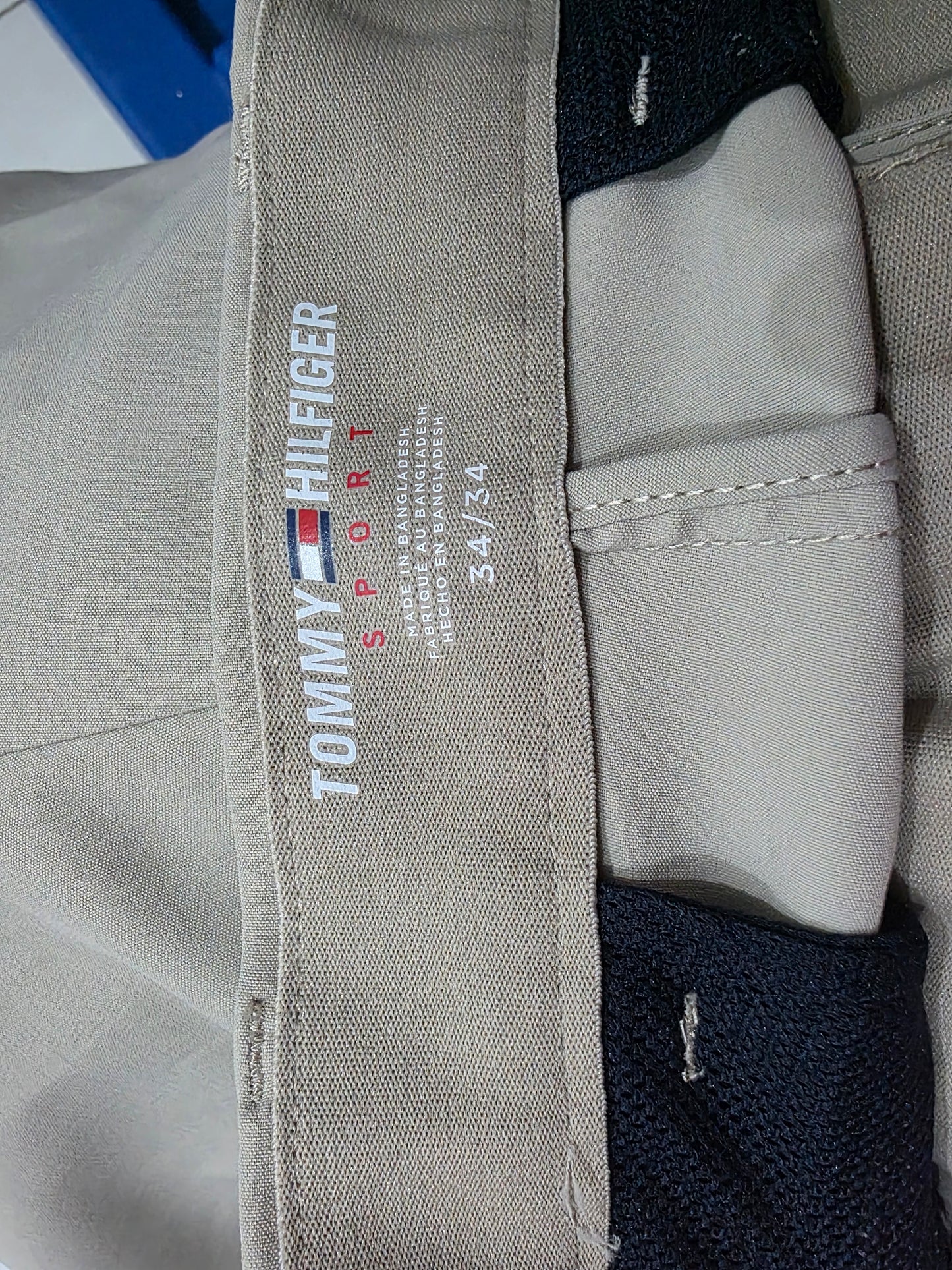 Pantalon Slimfit Tommy Hilfiger 34x34 Cafe Claro