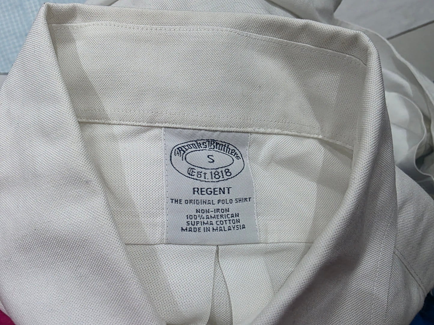 Camisa Regent Brooks Brothers Chico S Blanco