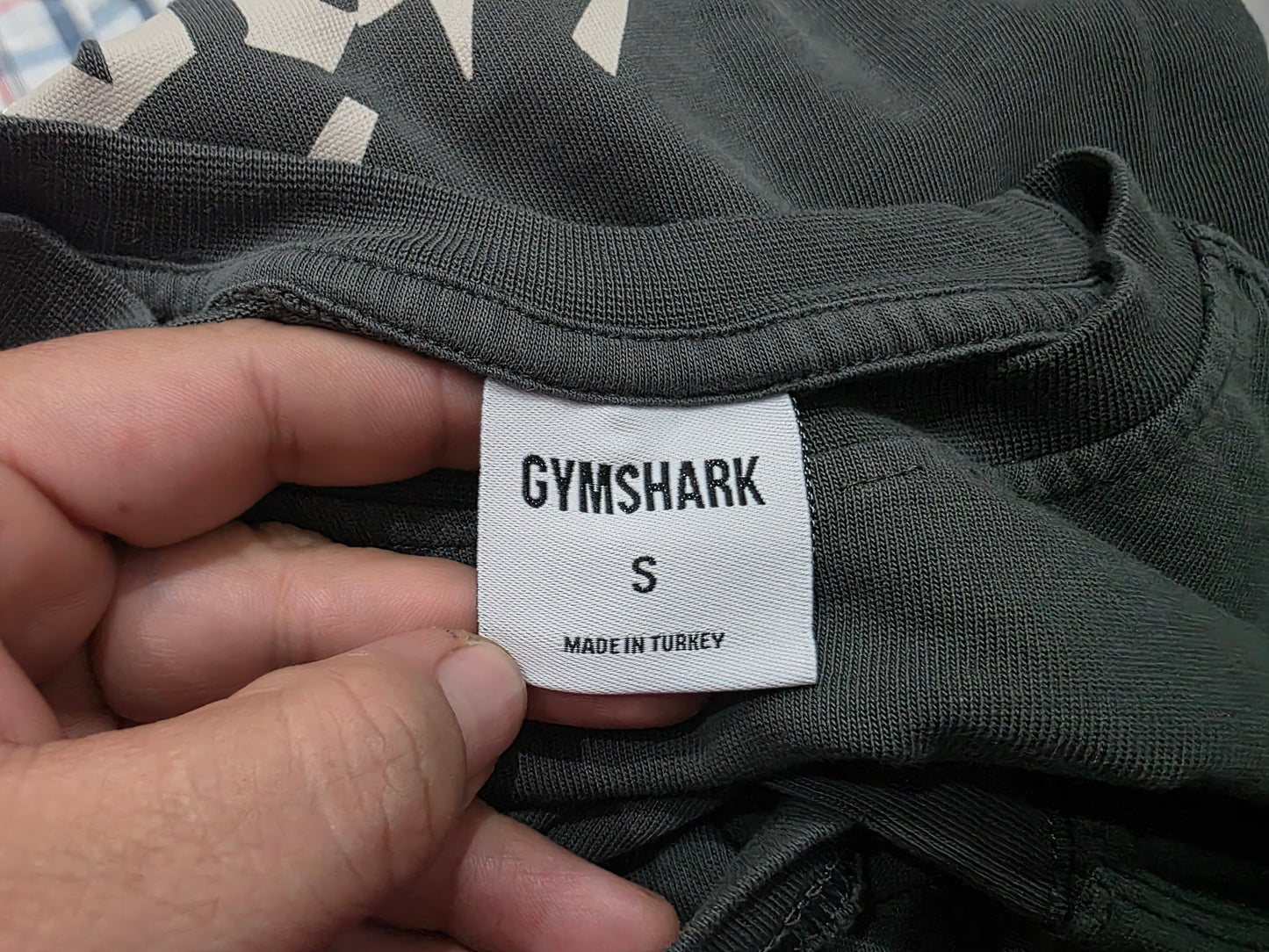 Playera Gymshark Chica S Gris