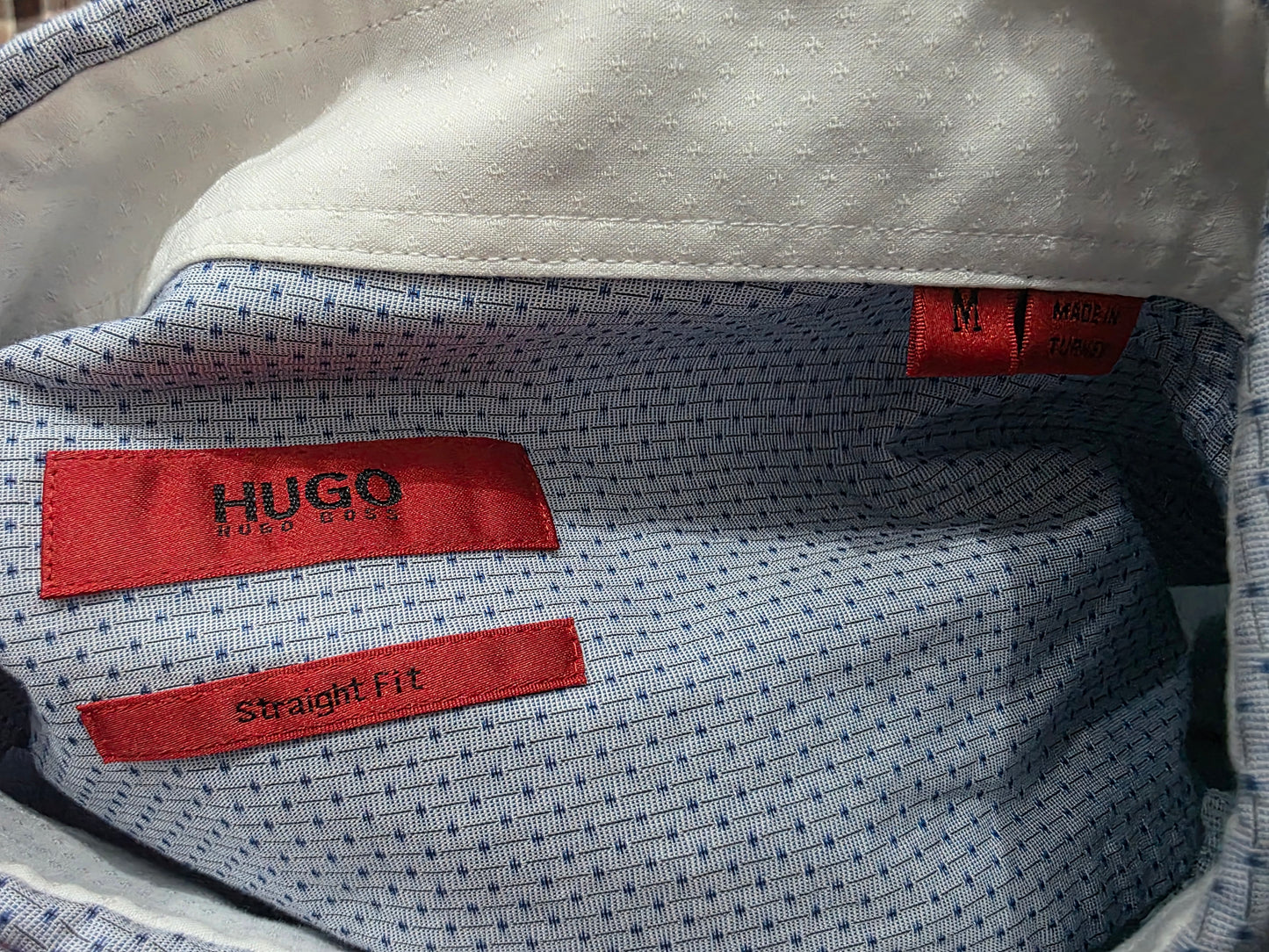 Camisa Hugo Boss Mediana M Azul