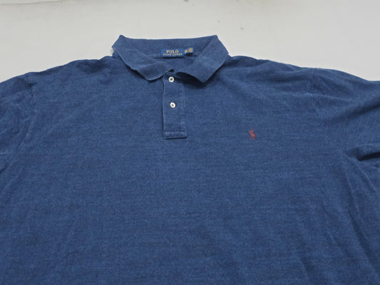 Playera Polo Ralph Lauren 4xl Azul Oscuro Pony Vino