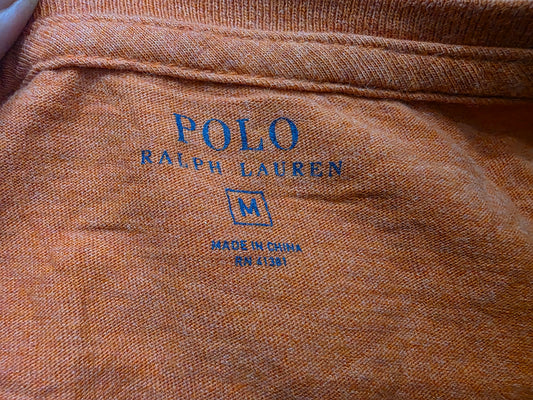 Playera Ralph Lauren Mediana M Naranja