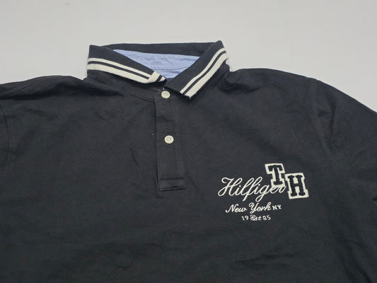 Playera Polo Tommy Hilfiger Grande L Negro